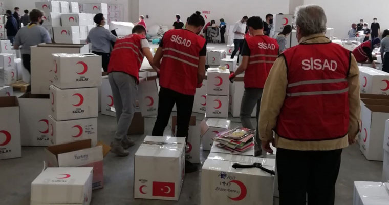 SİSAD Gönüllüleri İzmir depreminde